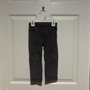 Gymboree Soft Wale Corduroy Sparkling Grey Pants Girls 2T